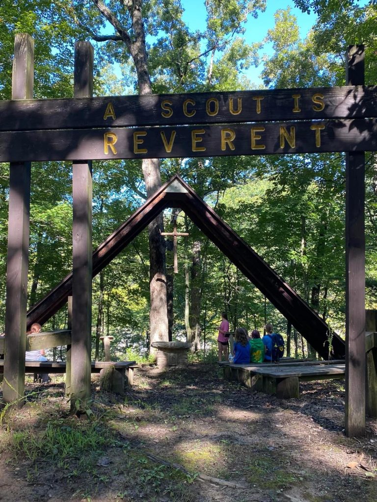 Sunday service at Waterloo, Illinois