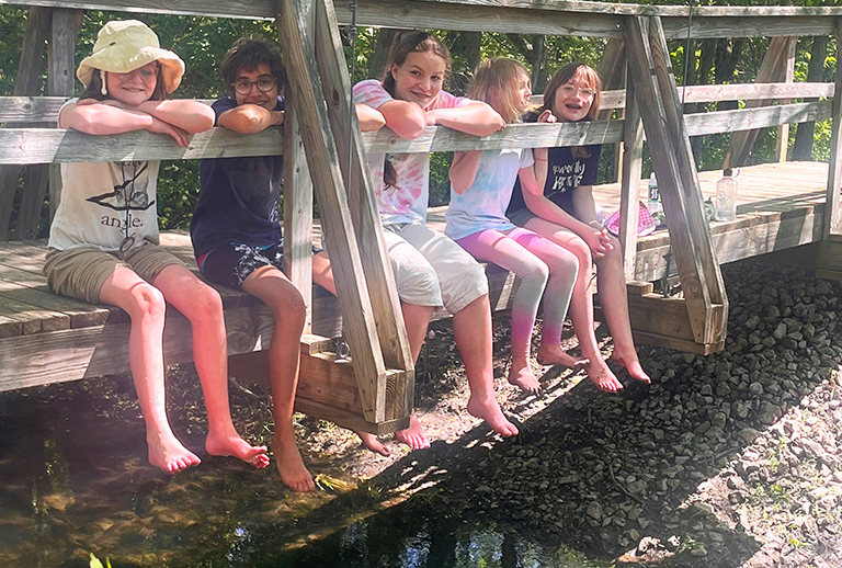 Troop 1310 at Friends Creek